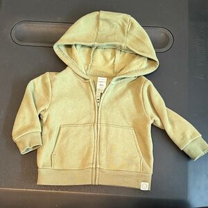 Carter's Olive Green Zip Hoodie